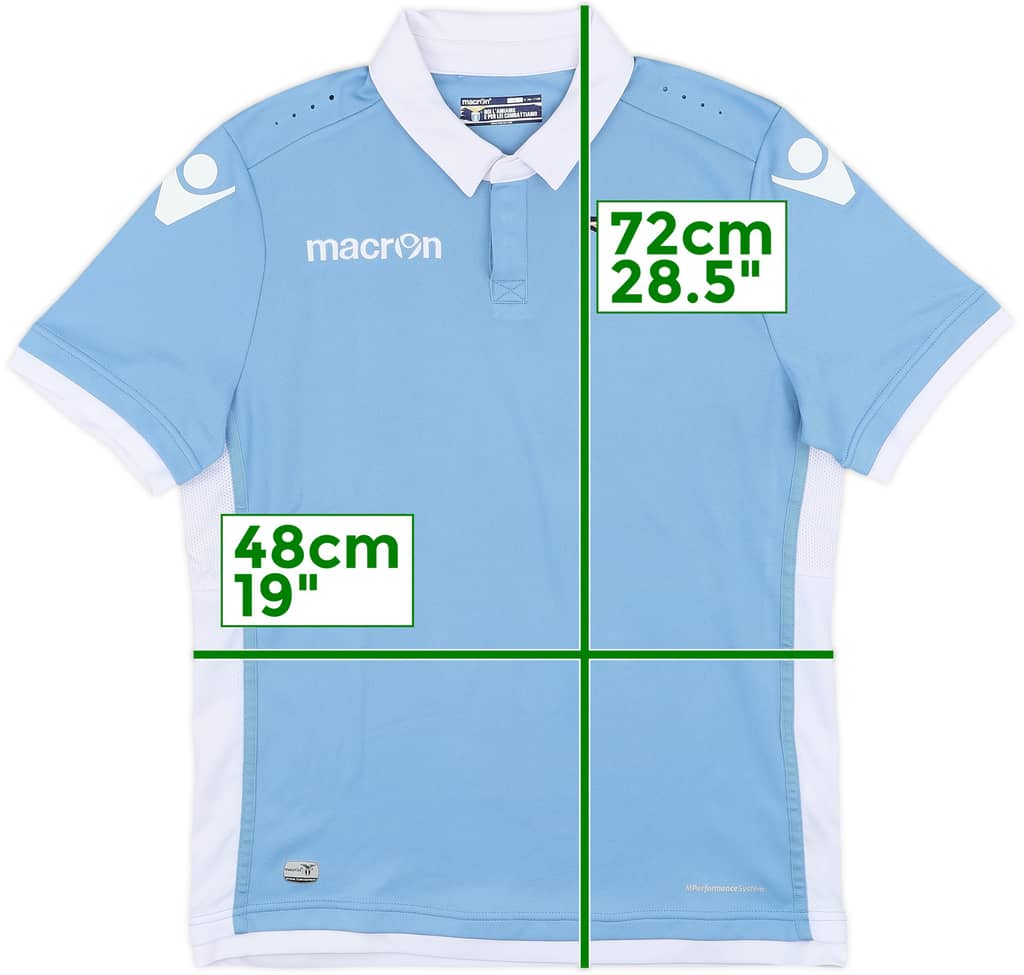 2016-17 Lazio Home Shirt - 8/10 - (S)