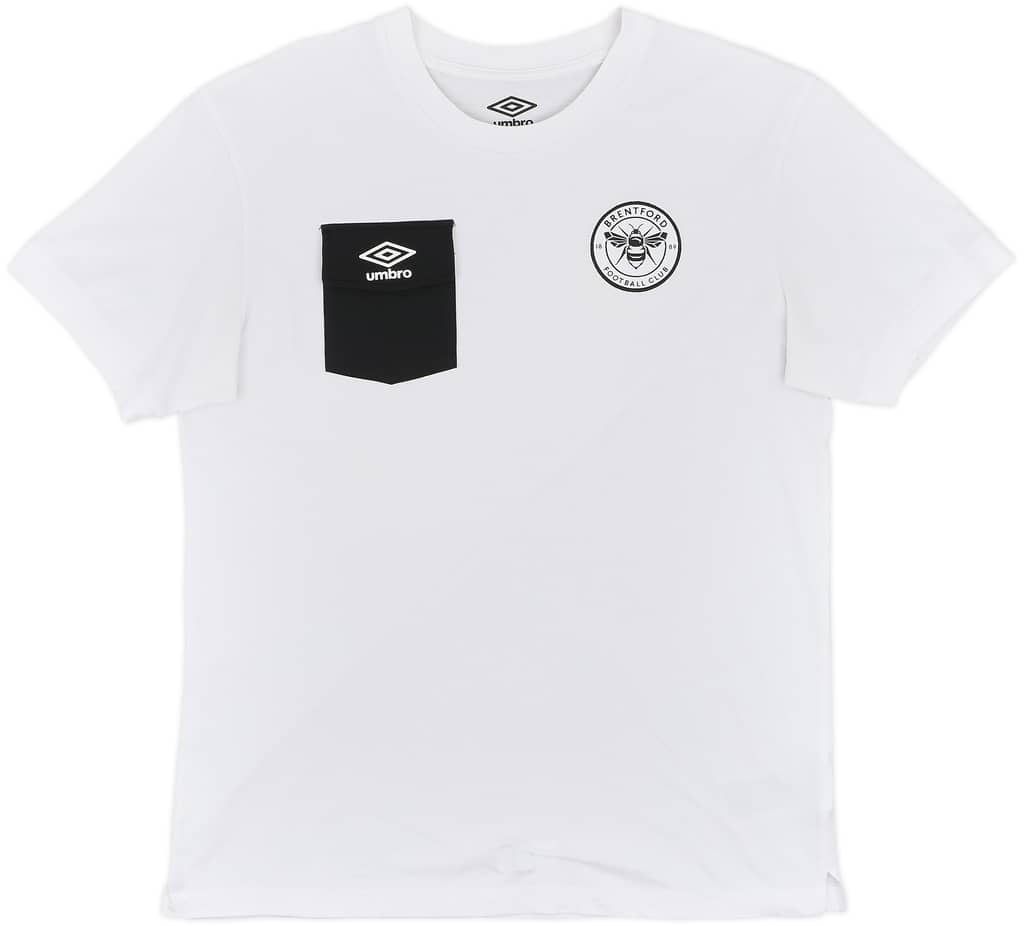 2024-25 Brentford Umbro Cotton Tee - 8/10 - (L)