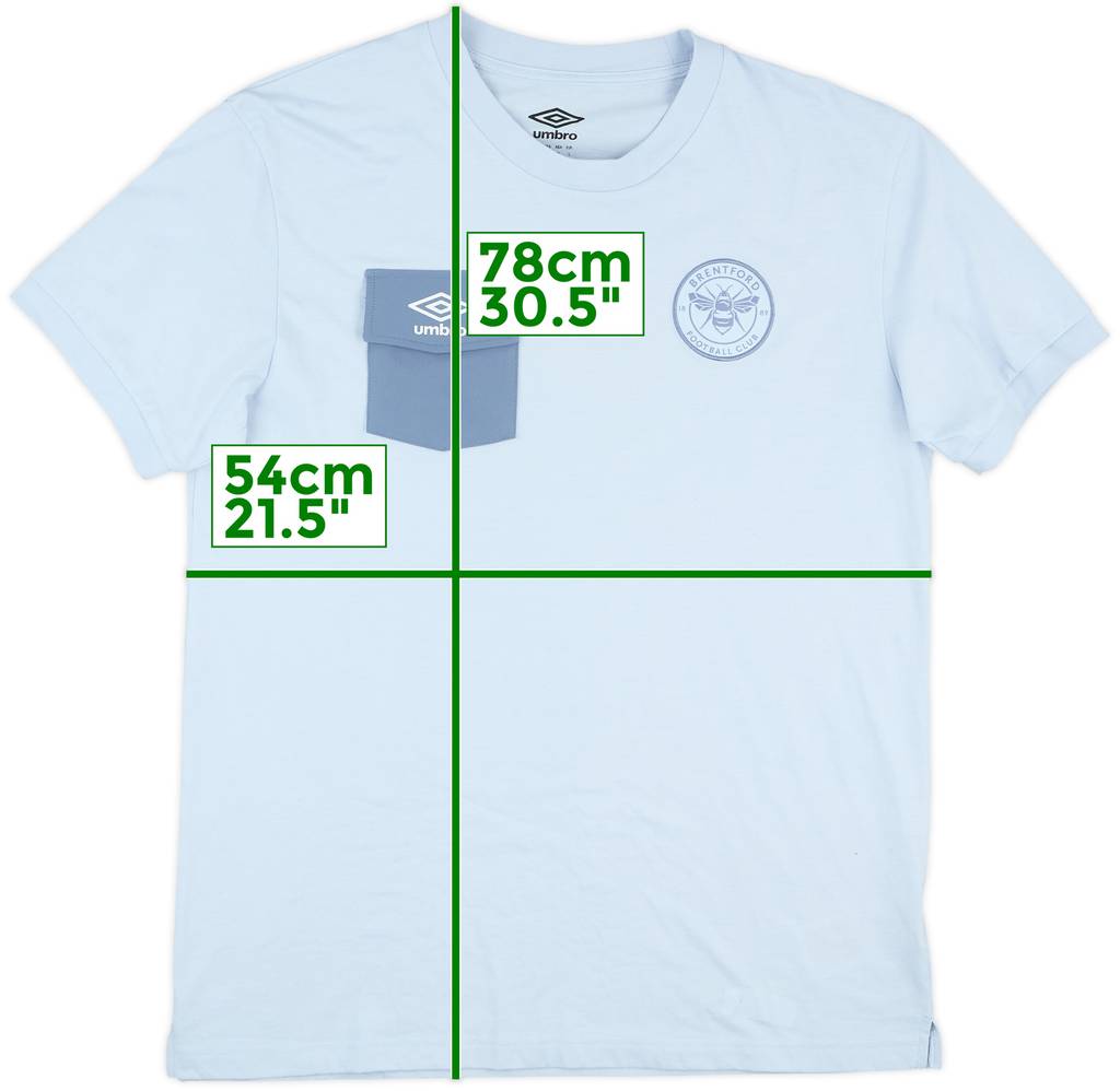 2019-20 Brentford Umbro Cotton Tee - 9/10 - (L)