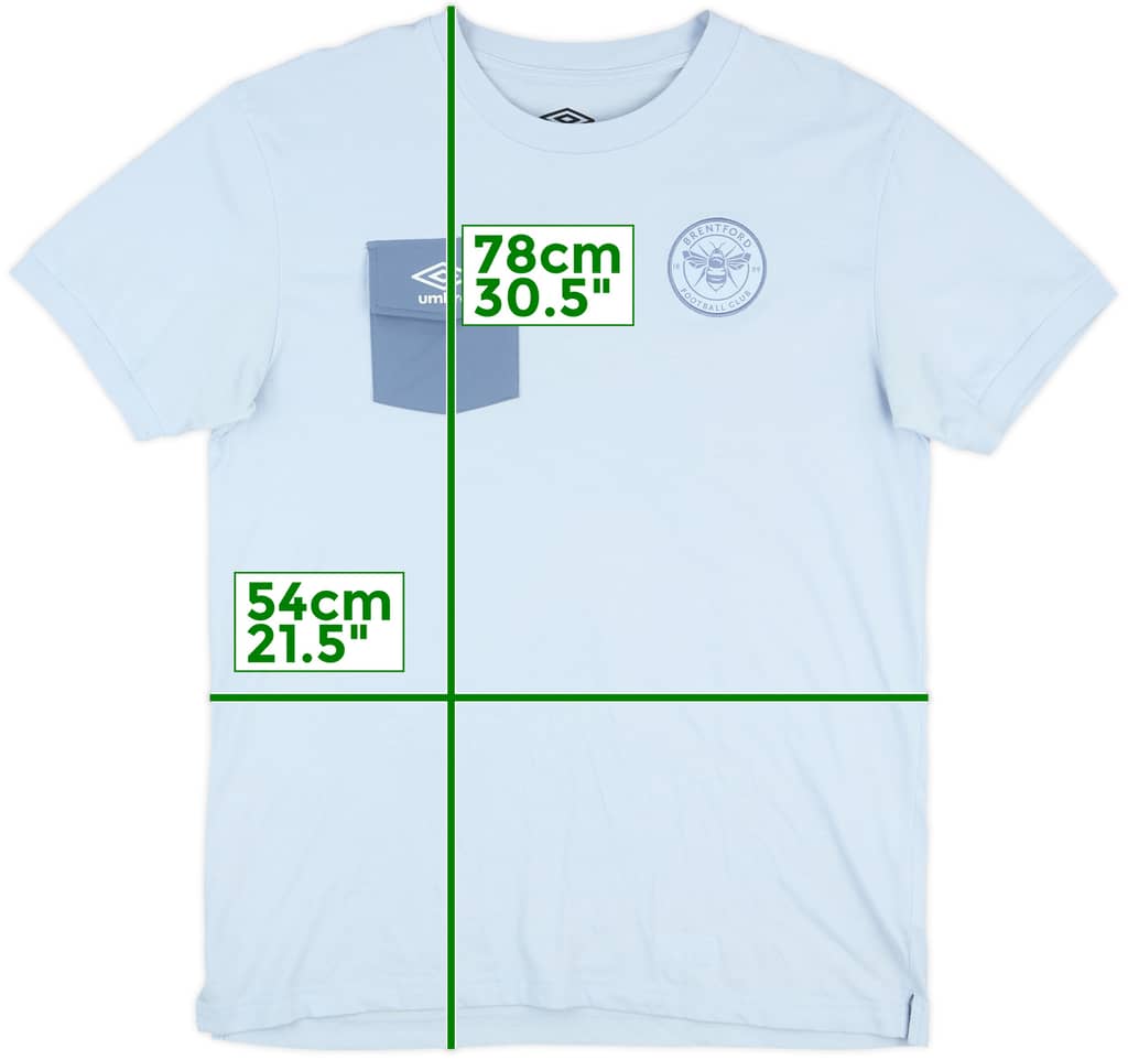 2019-20 Brentford Umbro Cotton Tee - 9/10 - (L)