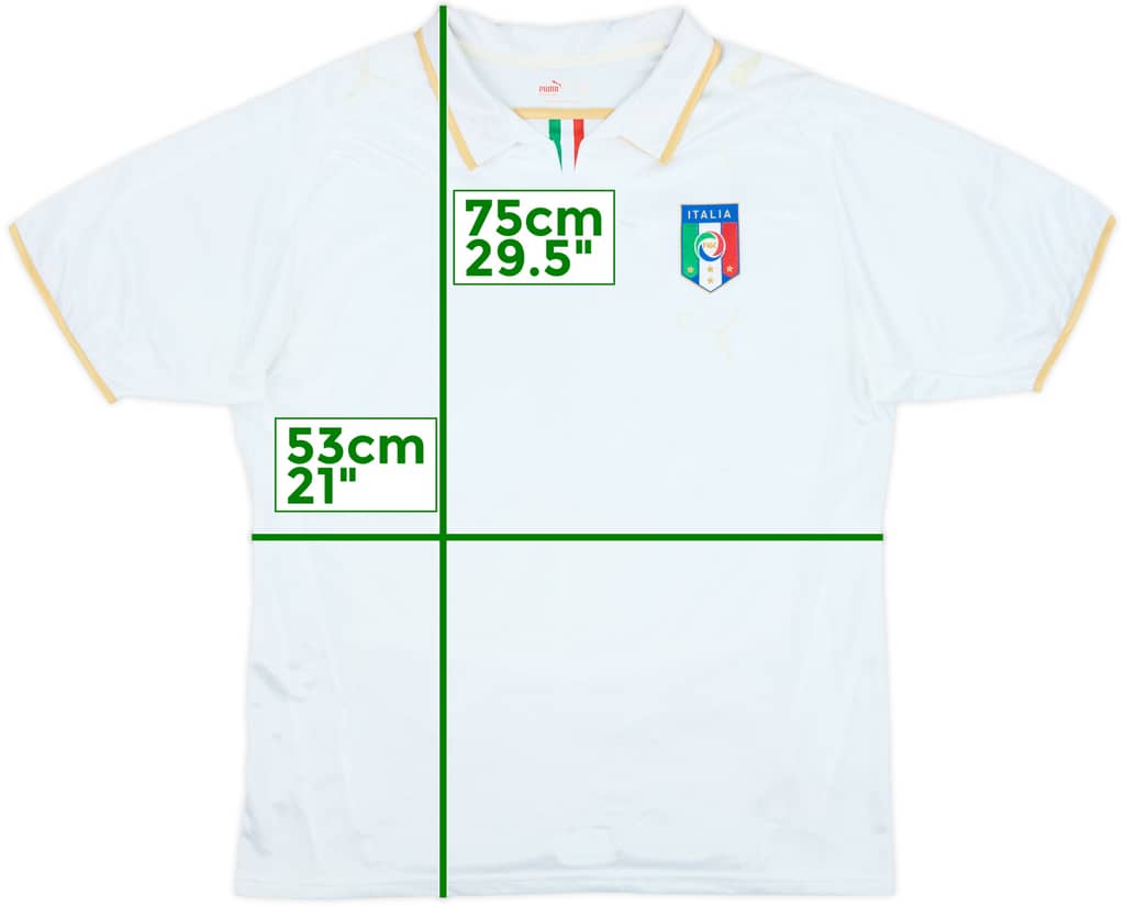 2007-08 Italy Away Shirt - 4/10 - (L)