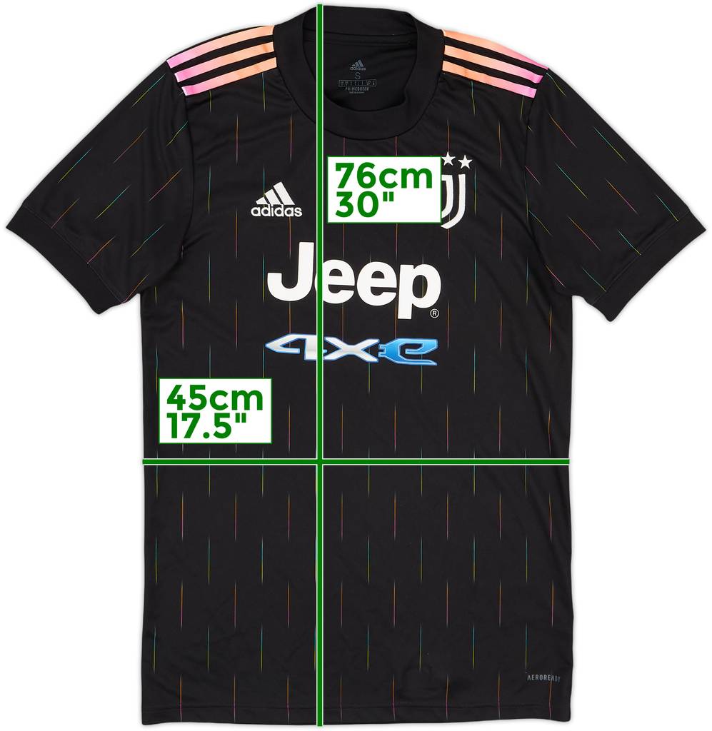 2021-22 Juventus Away Shirt - 7/10 - (S)
