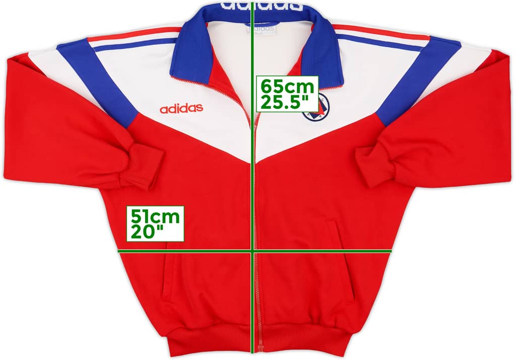 1995-96 South China AA adidas Track Jacket - 6/10 - (S)