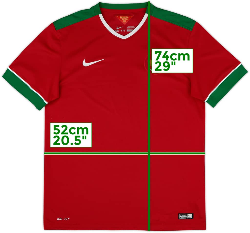 2014-16 Indonesia Home Shirt - 8/10 - (L)