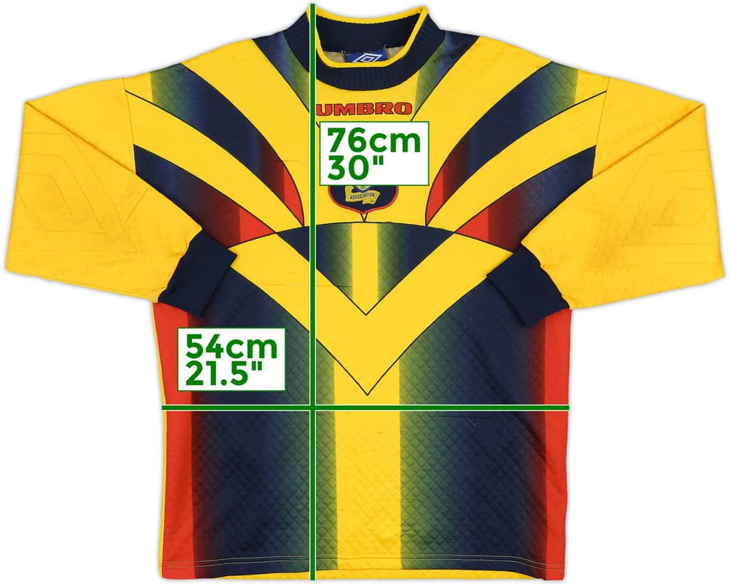 1997-98 Scotland GK Shirt - 6/10 - (M)