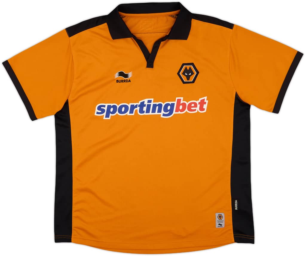 2010-11 Wolves Home Shirt - 8/10 - (XL)