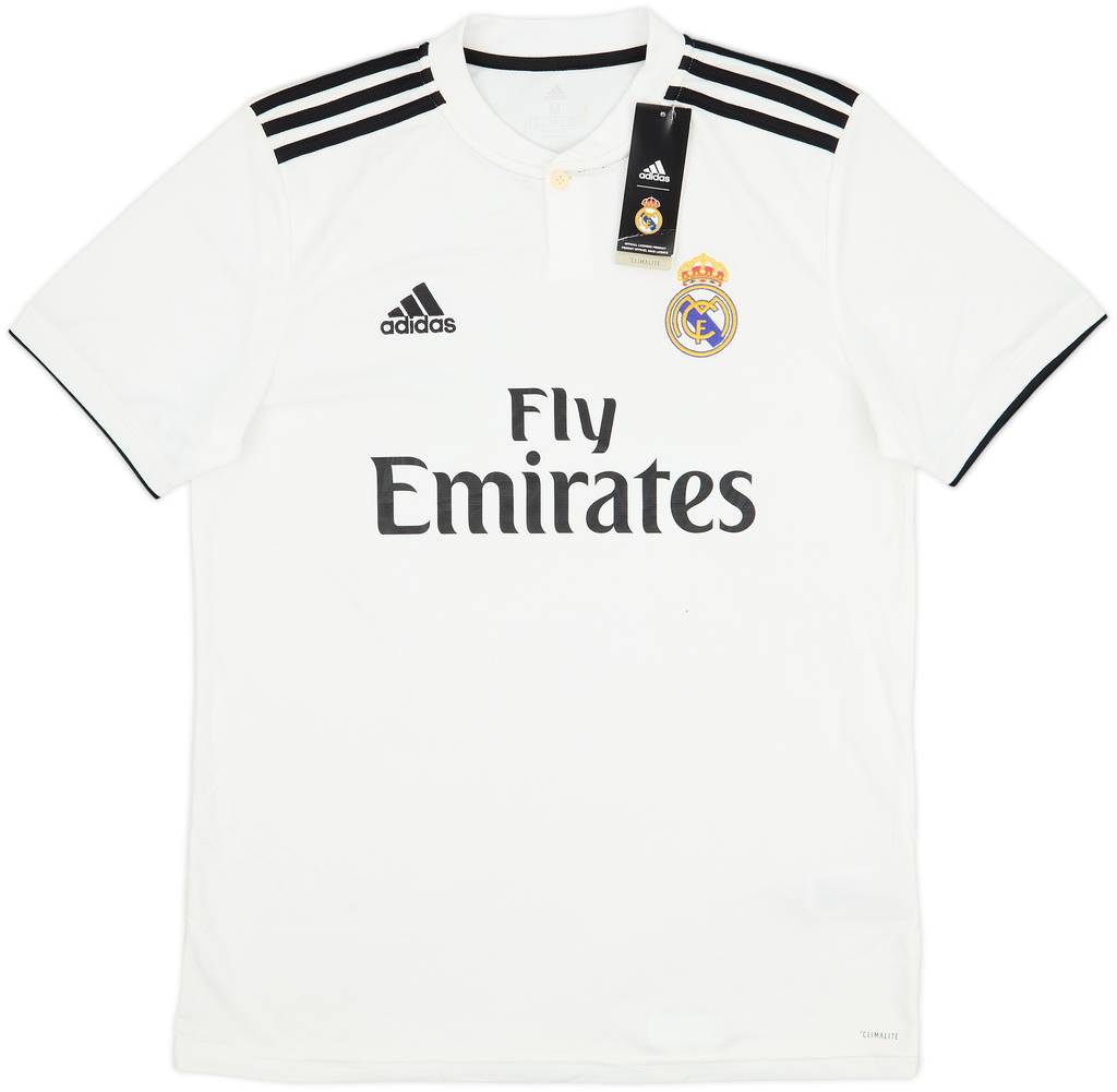 2018-19 Real Madrid Home Shirt (M)