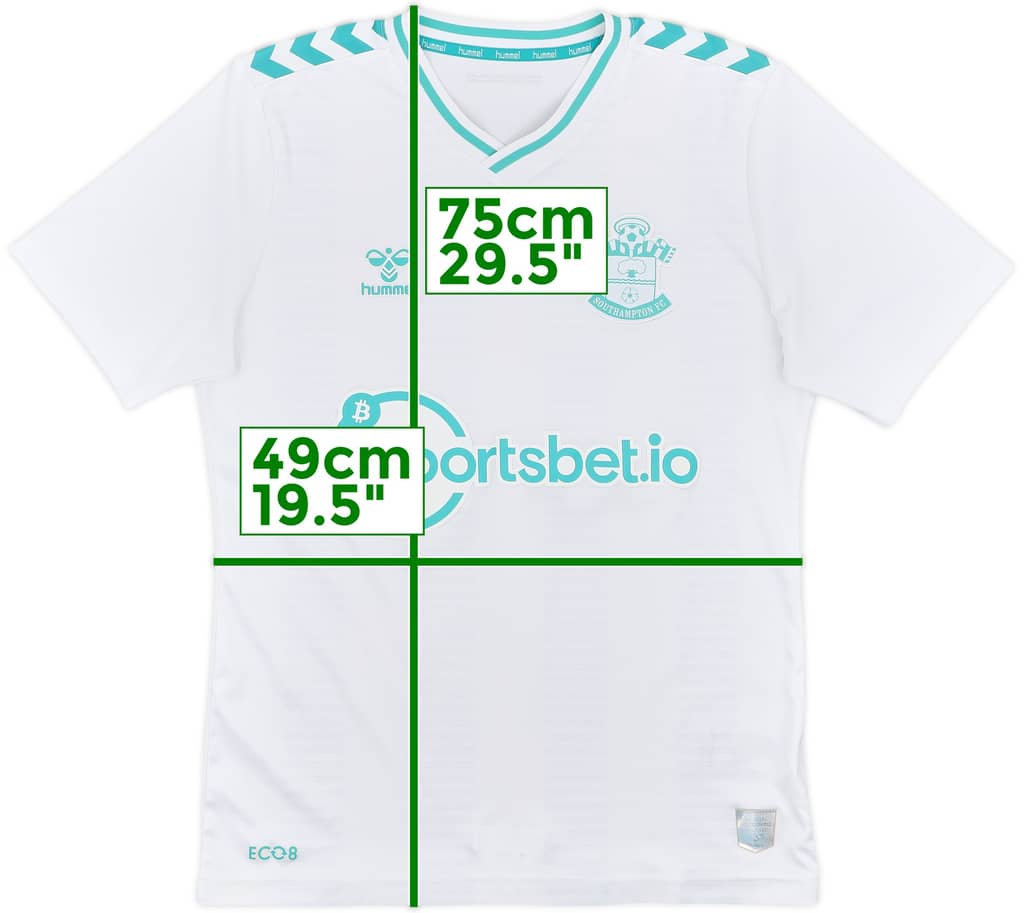 2023-24 Soutampton Away Shirt - 8/10 - (S)