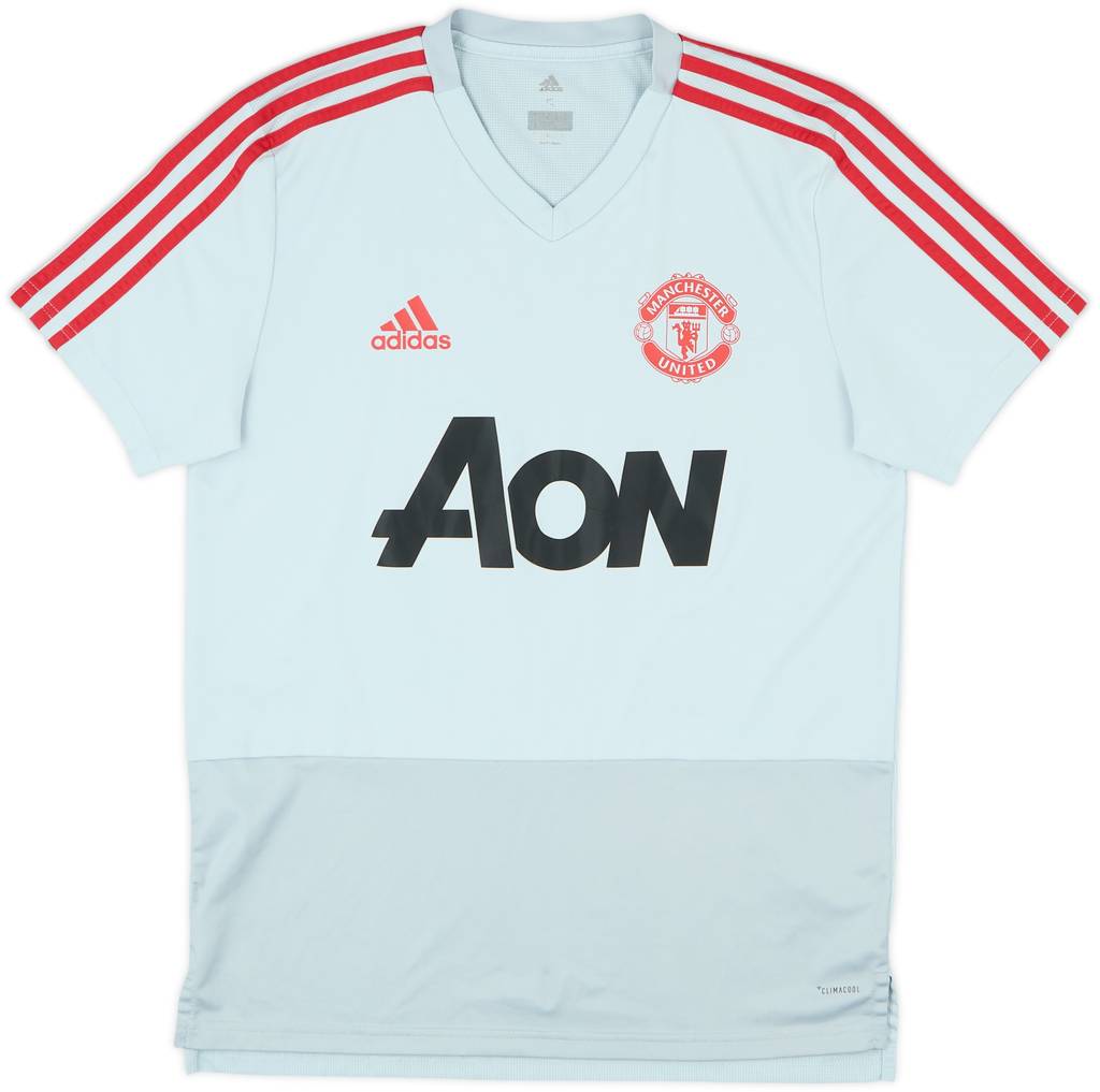 2018-19 Manchester United adidas Training Shirt - 8/10 - (S)