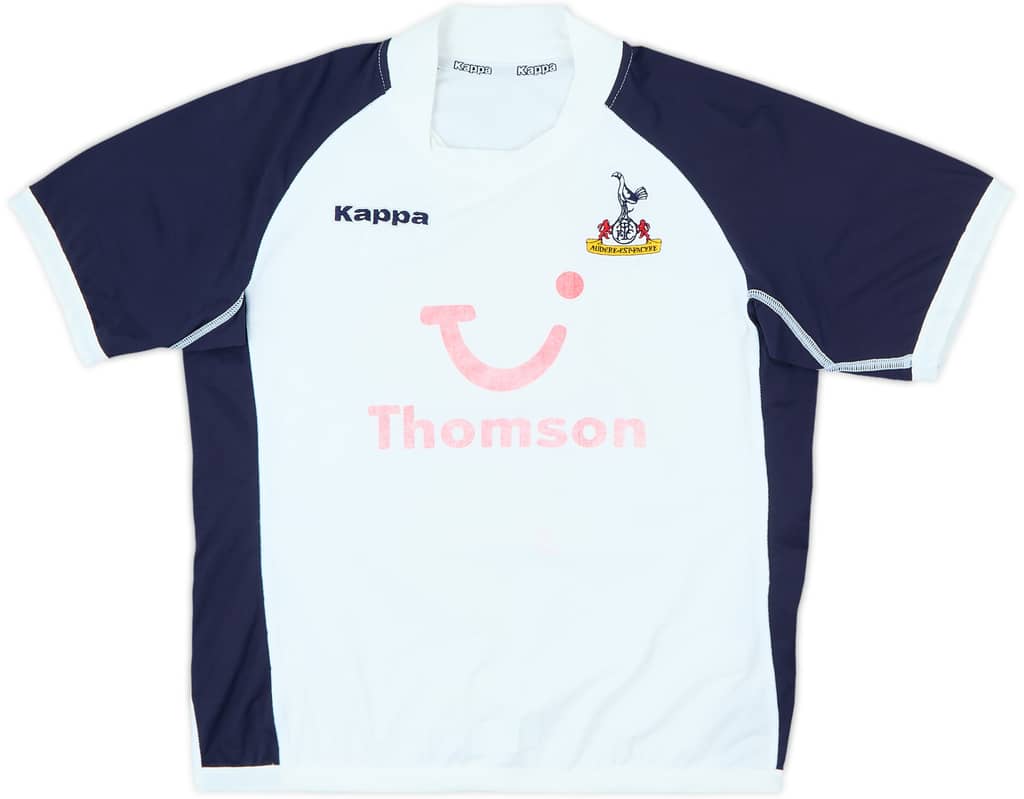 2005-06 Tottenham Home Shirt - 5/10 - (XL.Boys)