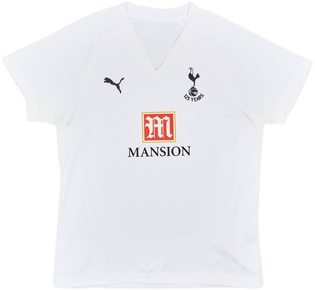 2007-08 Tottenham Home Shirt - 8/10 - (Women's M)
