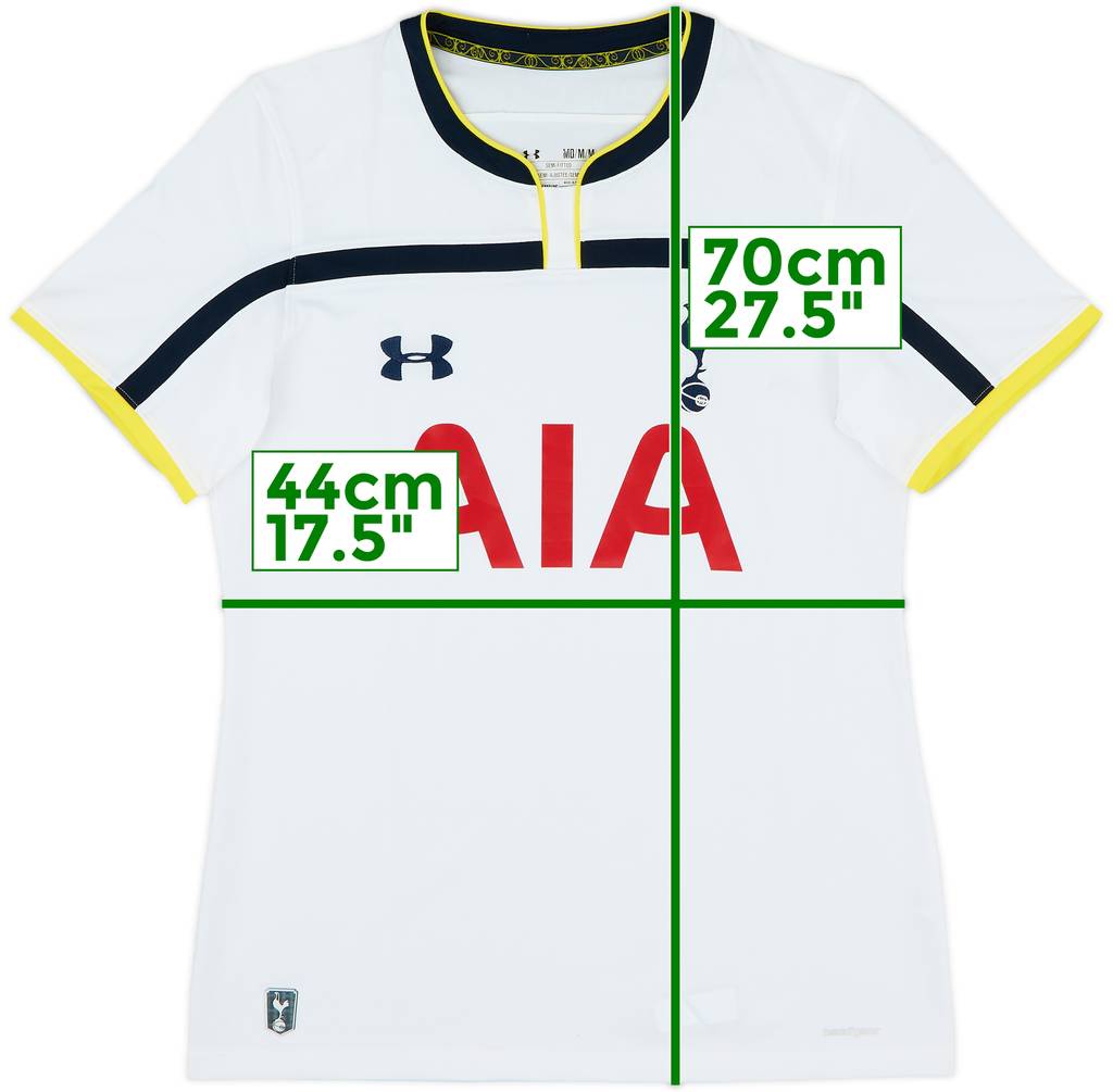 2014-15 Tottenham Home Shirt - 10/10 - (Women's M)