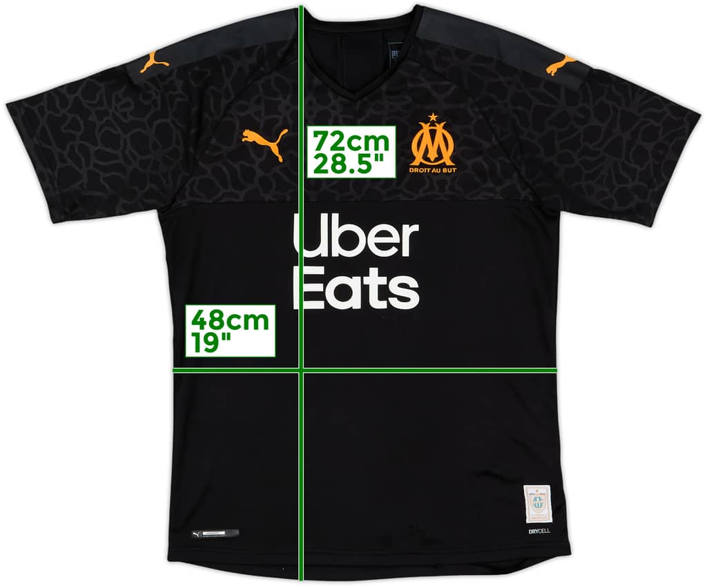2019-20 Olympique Marseille Third Shirt - 5/10 - (M)