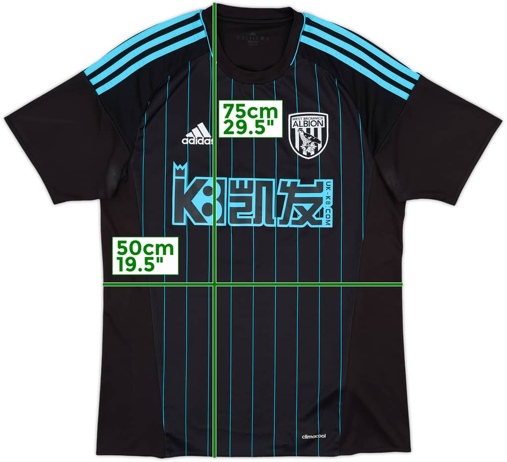 2016-17 West Brom Away Shirt - 8/10 - (M)