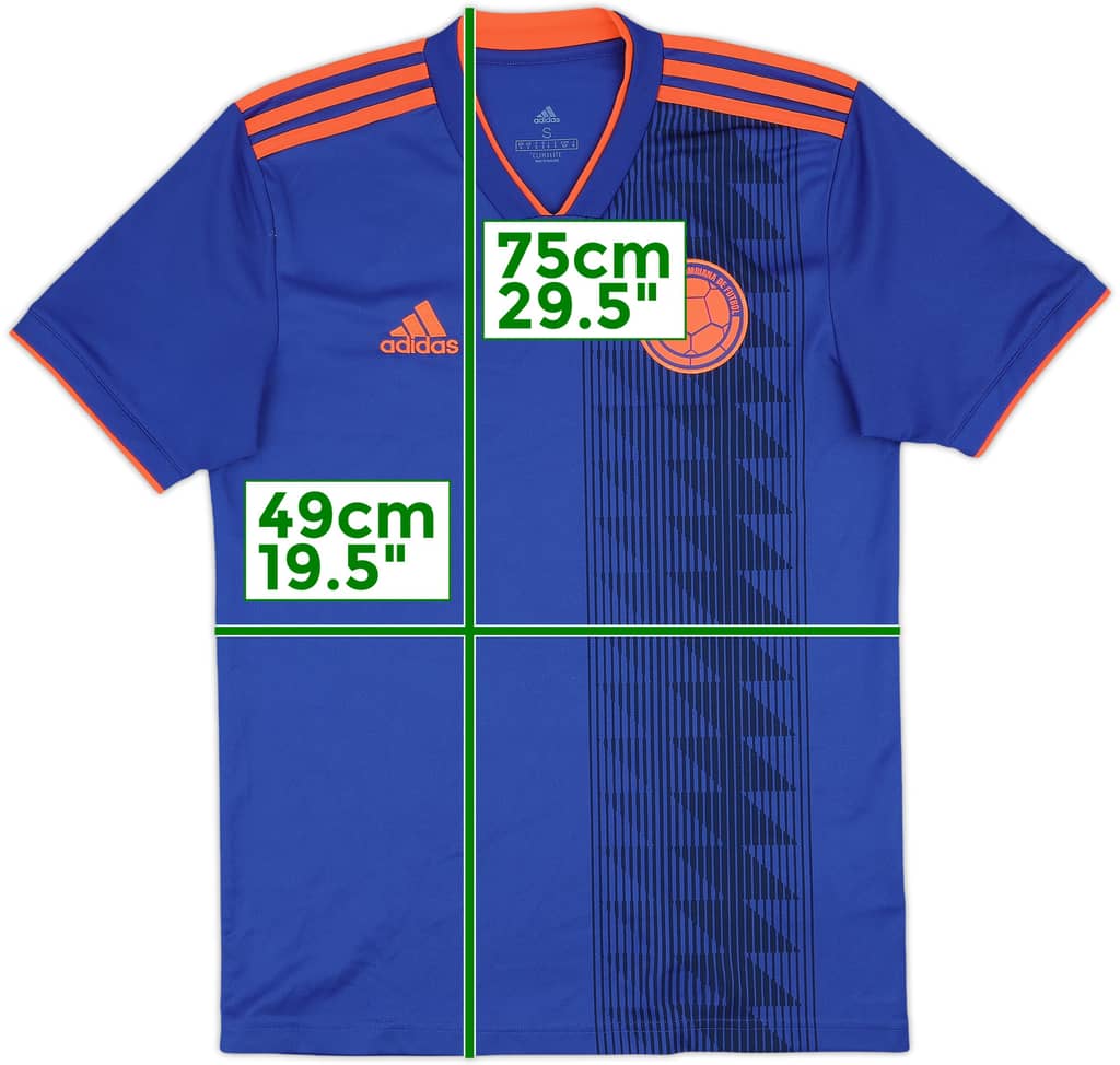2018-19 Colombia Away Shirt - 9/10 - (S)