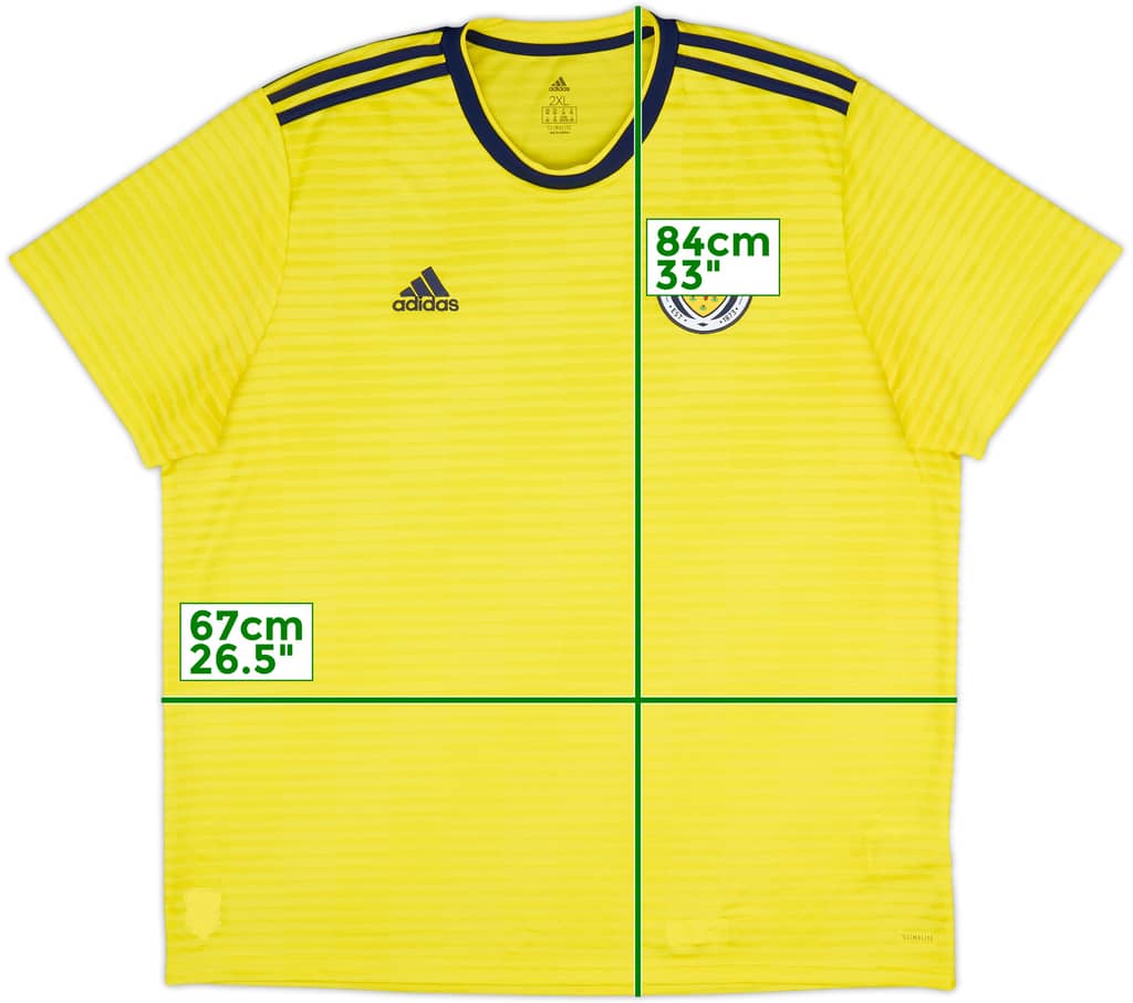 2017-18 Scotland Away Shirt - 10/10 - (XXL)