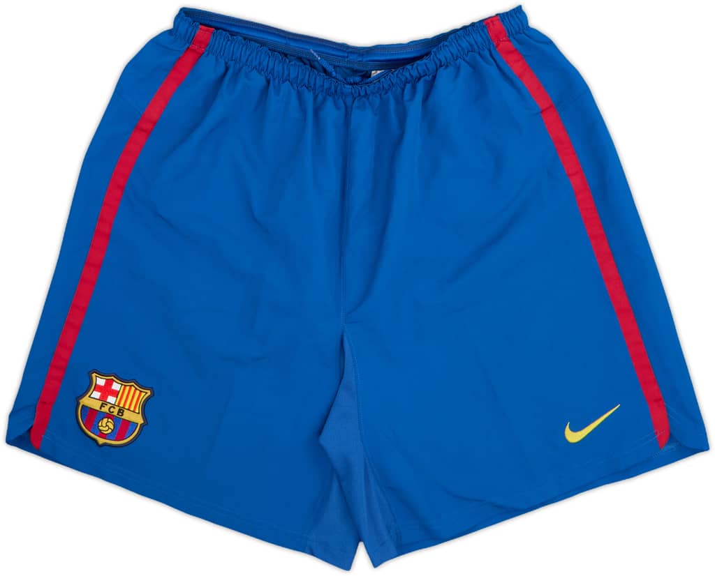 2006-07 Barcelona Home Shorts - 8/10 - (L)