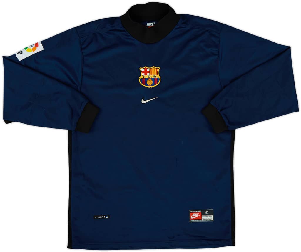 1998-99 Barcelona GK Shirt - 8/10 - (S)