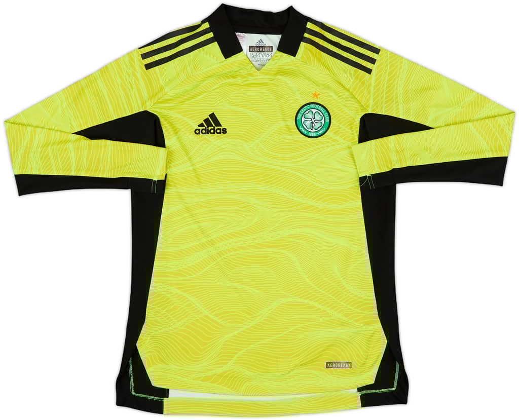 2020-21 Celtic GK Shirt - 10/10 - (L.Boys)
