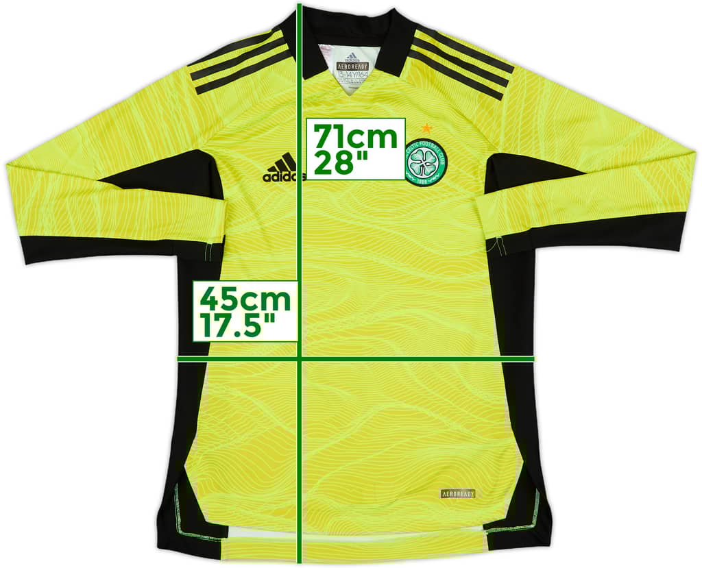 2020-21 Celtic GK Shirt - 10/10 - (L.Boys)