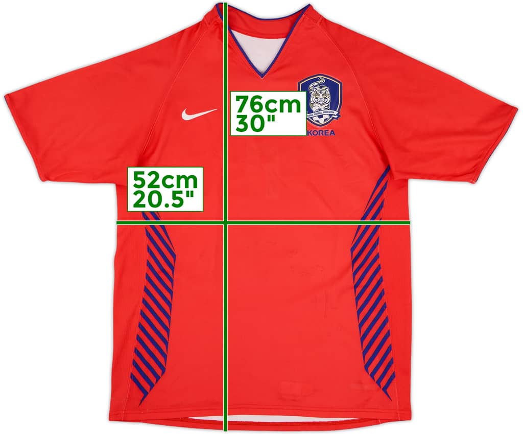 2006-08 South Korea Home Shirt - 4/10 - (M)