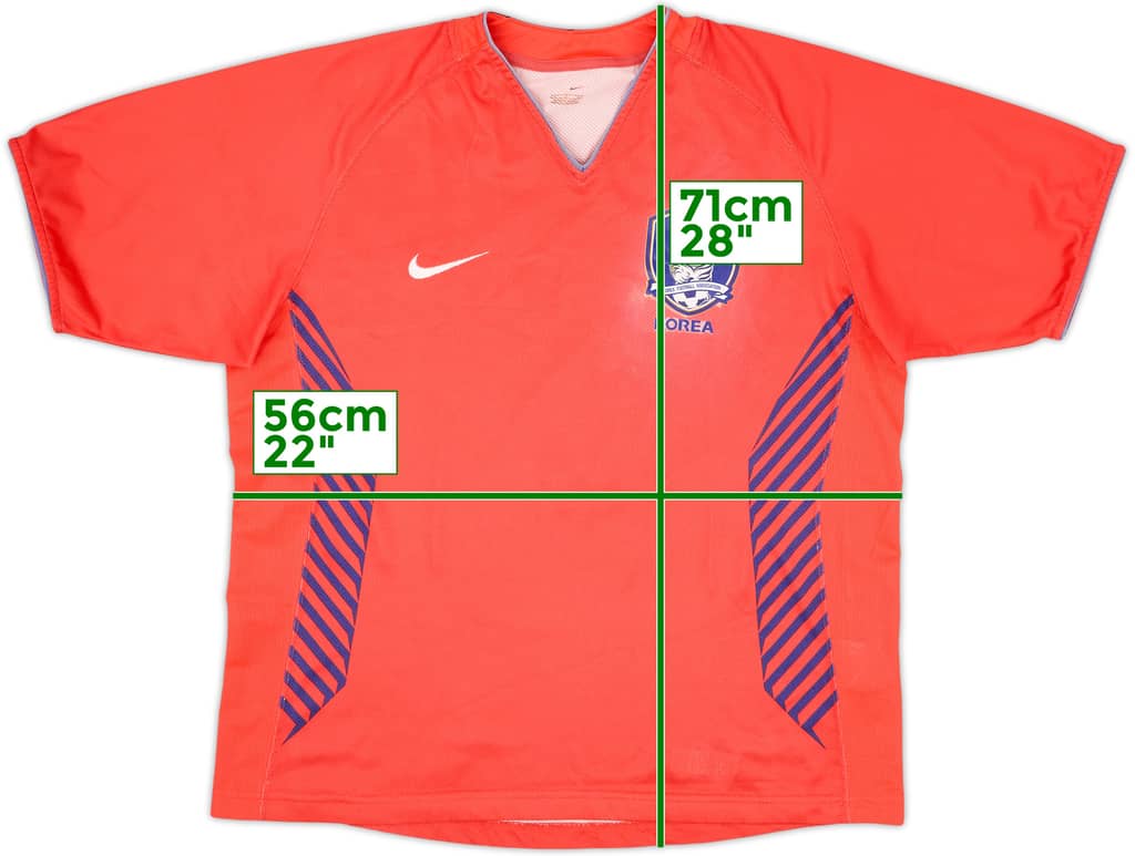 2006-08 South Korea Home Shirt - 4/10 - (L)