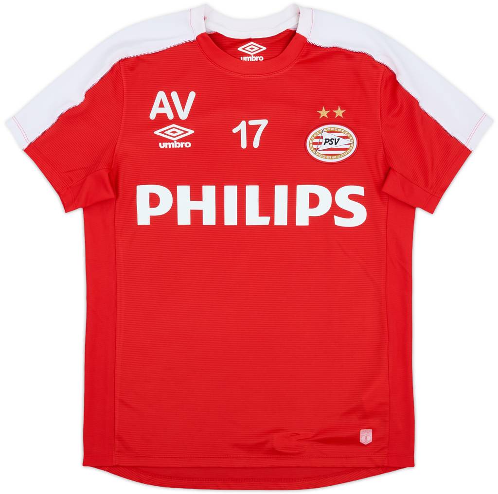 2014-15 PSV Women's Academy Player Issue Umbro Training Shirt #17 - 7/10 - (S)