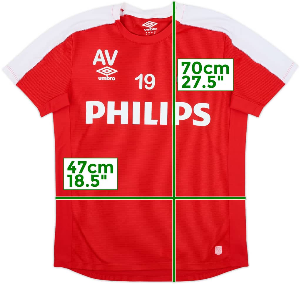 2014-15 PSV Women's Academy Player Issue Umbro Training Shirt #19 - 10/10 - (M)