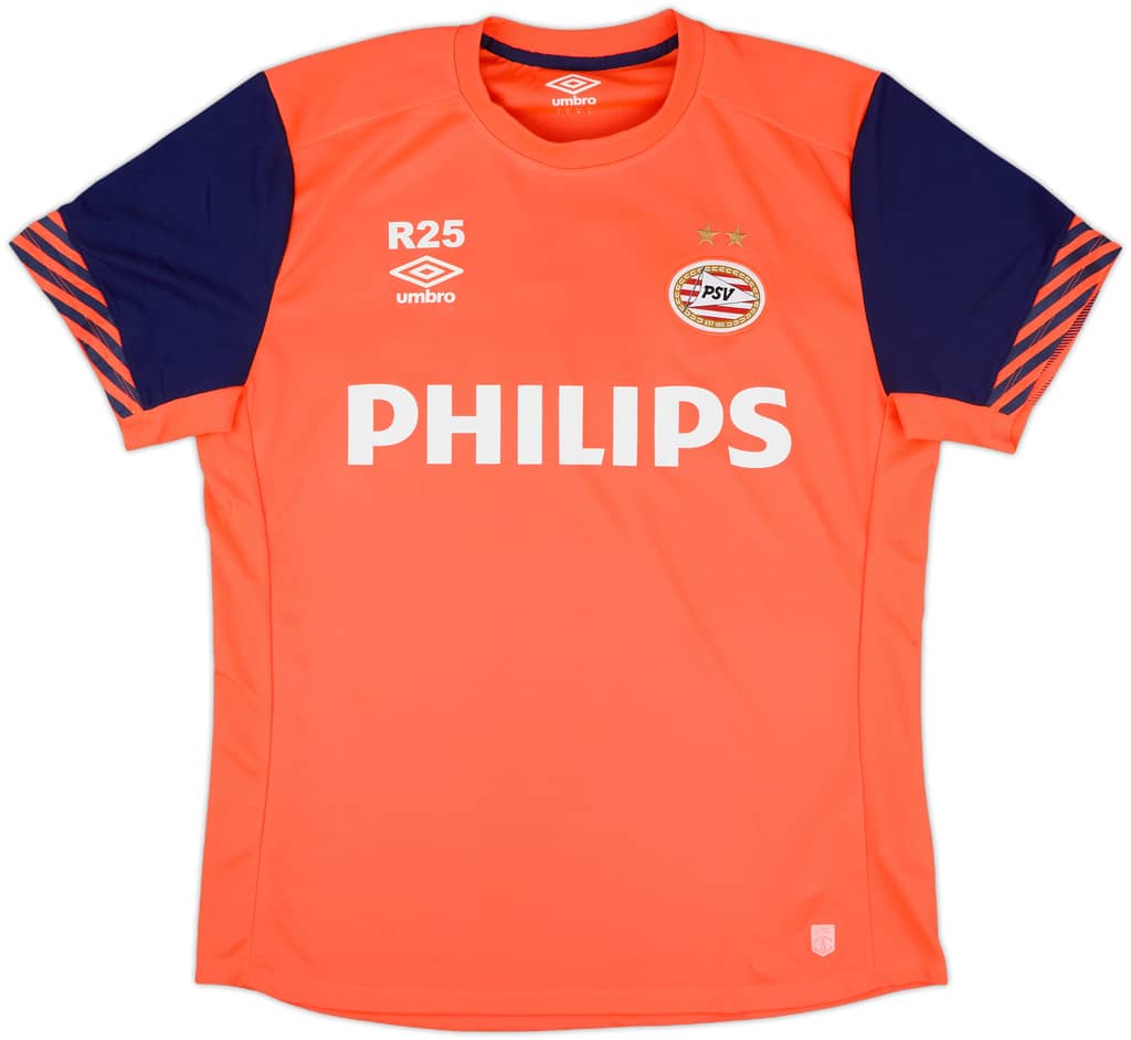 2015-16 PSV Reserves Player Issue Umbro Training Shirt #25 - 8/10 - (L)