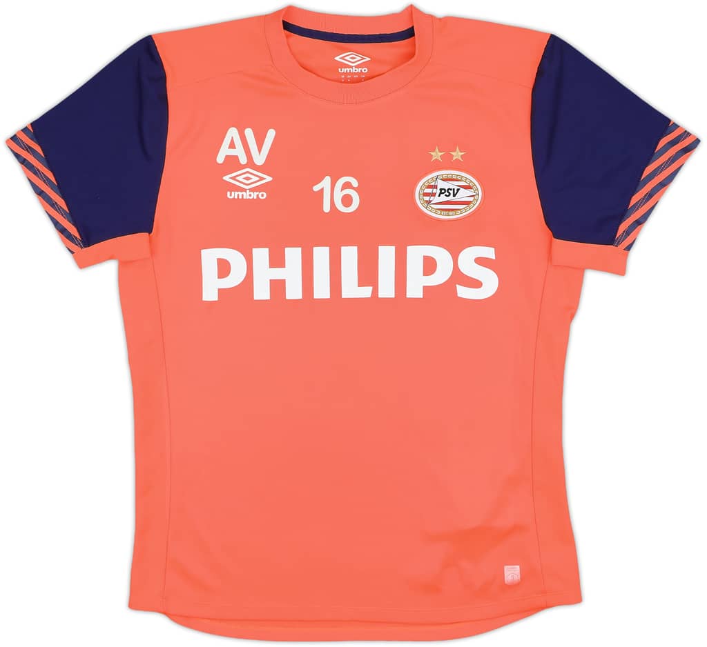 2014-15 PSV Women's Academy Player Issue Umbro Training Shirt #16 - 8/10 - (M)