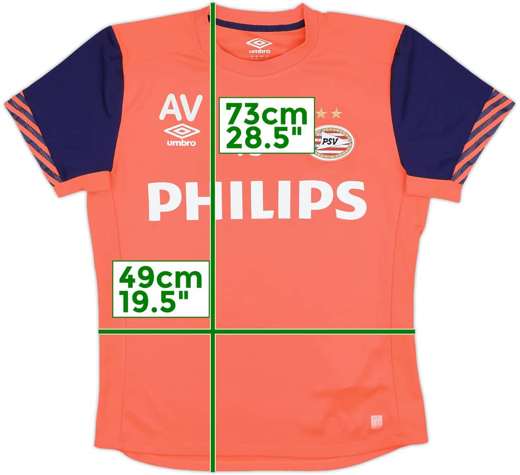 2014-15 PSV Women's Academy Player Issue Umbro Training Shirt #16 - 8/10 - (M)