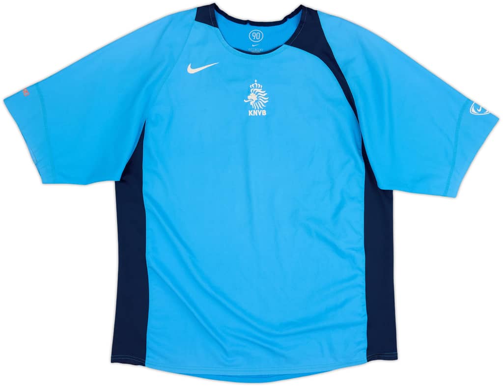 2004-05 Netherlands Nike Training Shirt - 8/10 - (L)