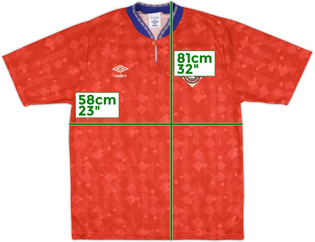 1989-91 Oldham Away Shirt - 10/10 - (L)