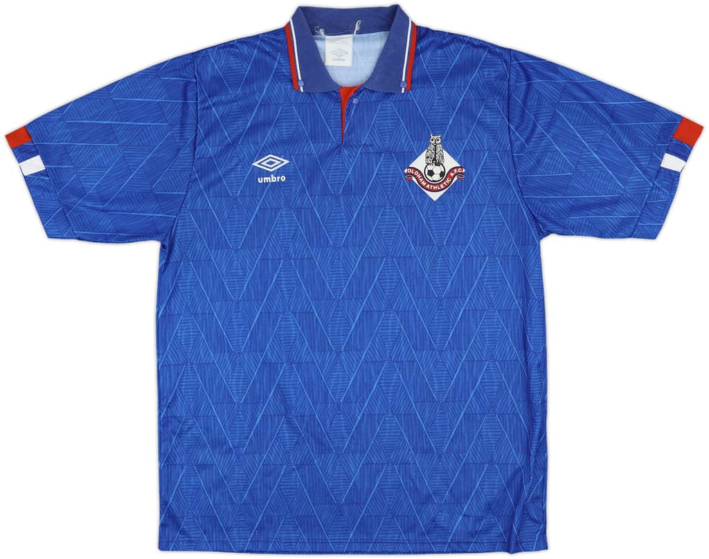 1989-91 Oldham Home Shirt - 10/10 - (L)
