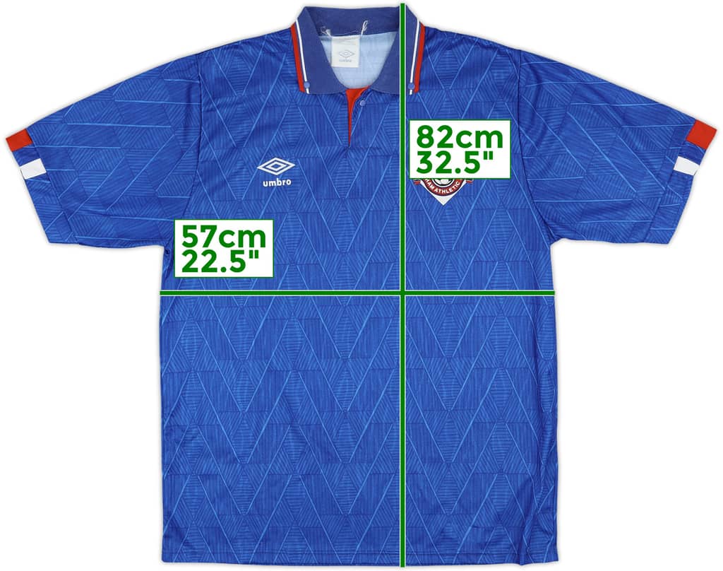 1989-91 Oldham Home Shirt - 10/10 - (L)