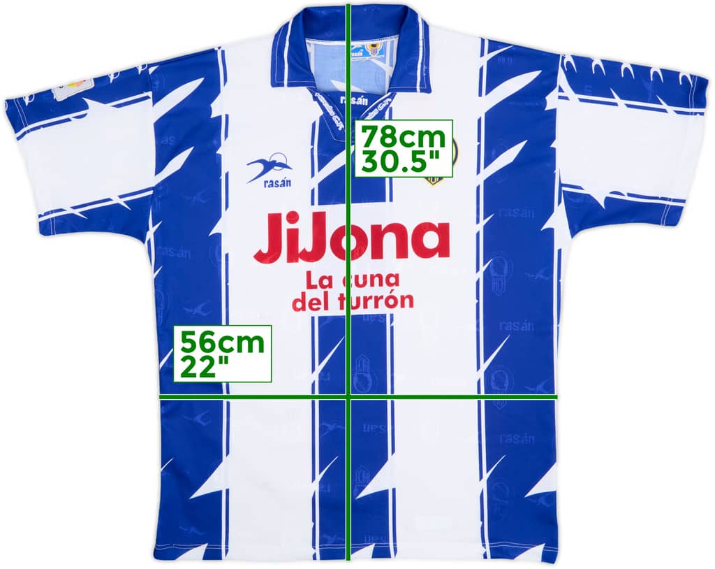 1996-97 Hercules CF Home Shirt - 8/10 - (XL)