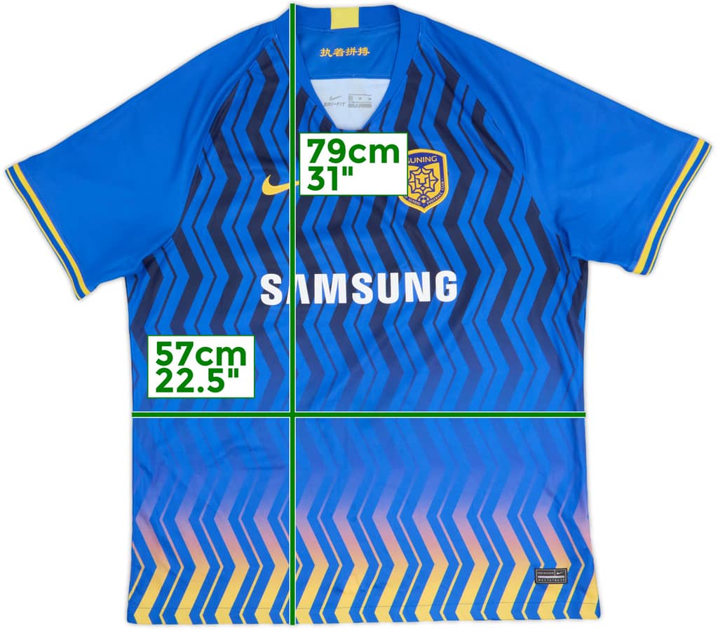 2020 Jiangsu Suning FC Home Shirt - 9/10 - (XL)
