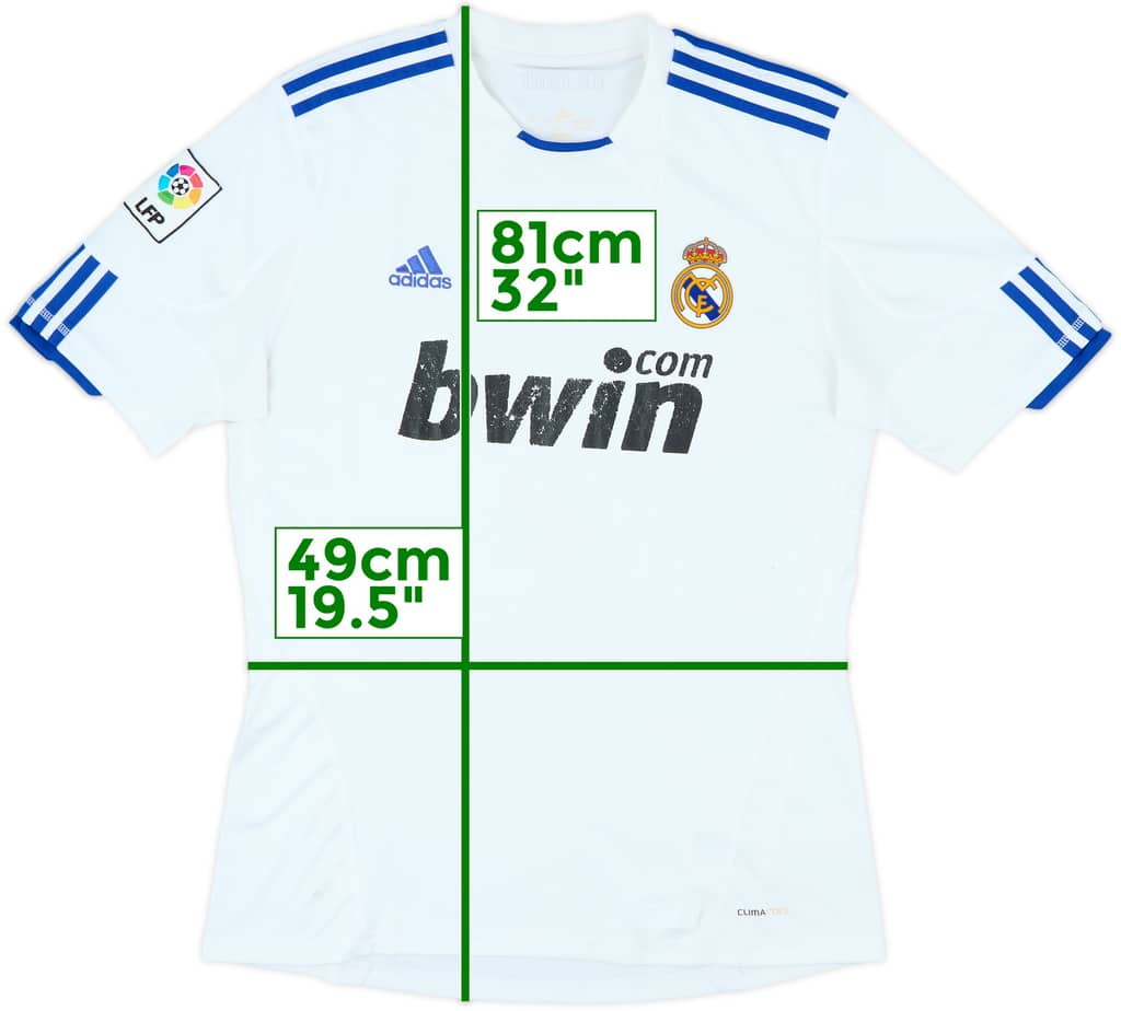 2010-11 Real Madrid Home Shirt - 5/10 - (L)