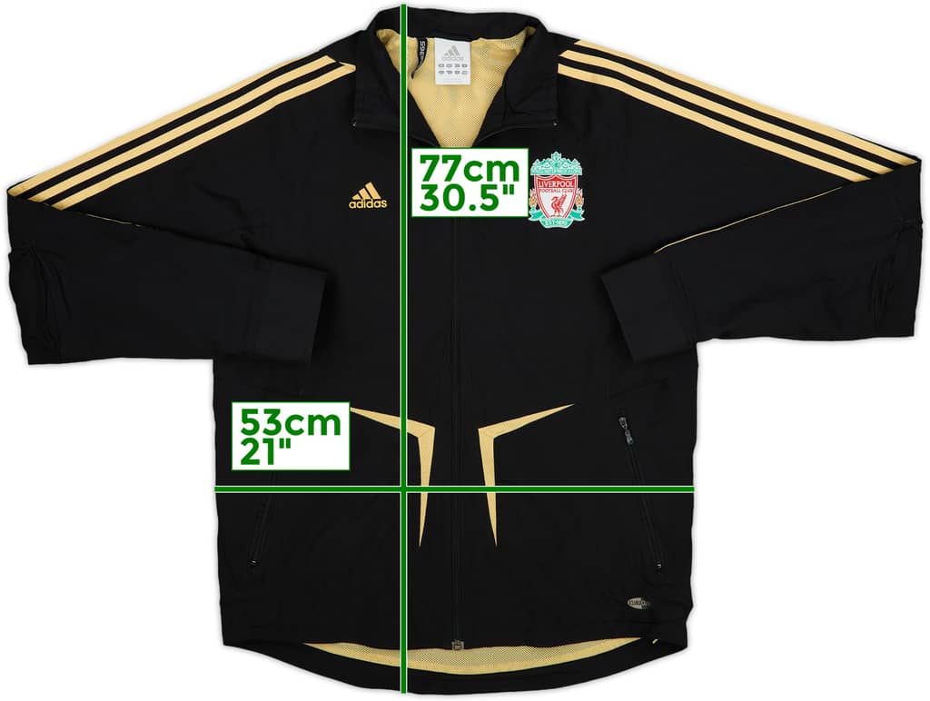 2008-09 Liverpool adidas Track Jacket - 8/10 - (M/L)
