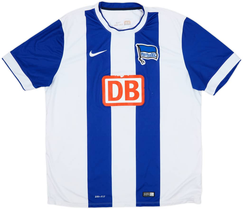 2014-15 Hertha Berlin Home Shirt - 5/10 - (XXL)