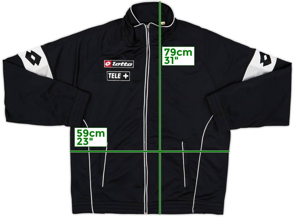 2000-01 Juventus Lotto Track Jacket - 8/10 - (M)