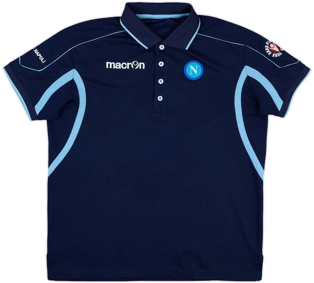 2009-10 Napoli Kappa Polo Shirt - 8/10 - (L)