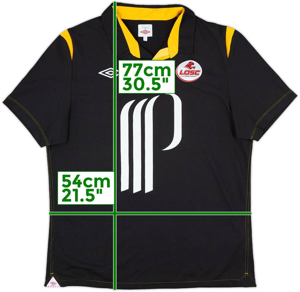 2010-11 Lille Third Shirt - 10/10 - (L)