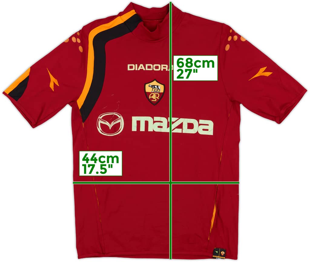 2004-05 Roma Home Shirt - 5/10 - (S)