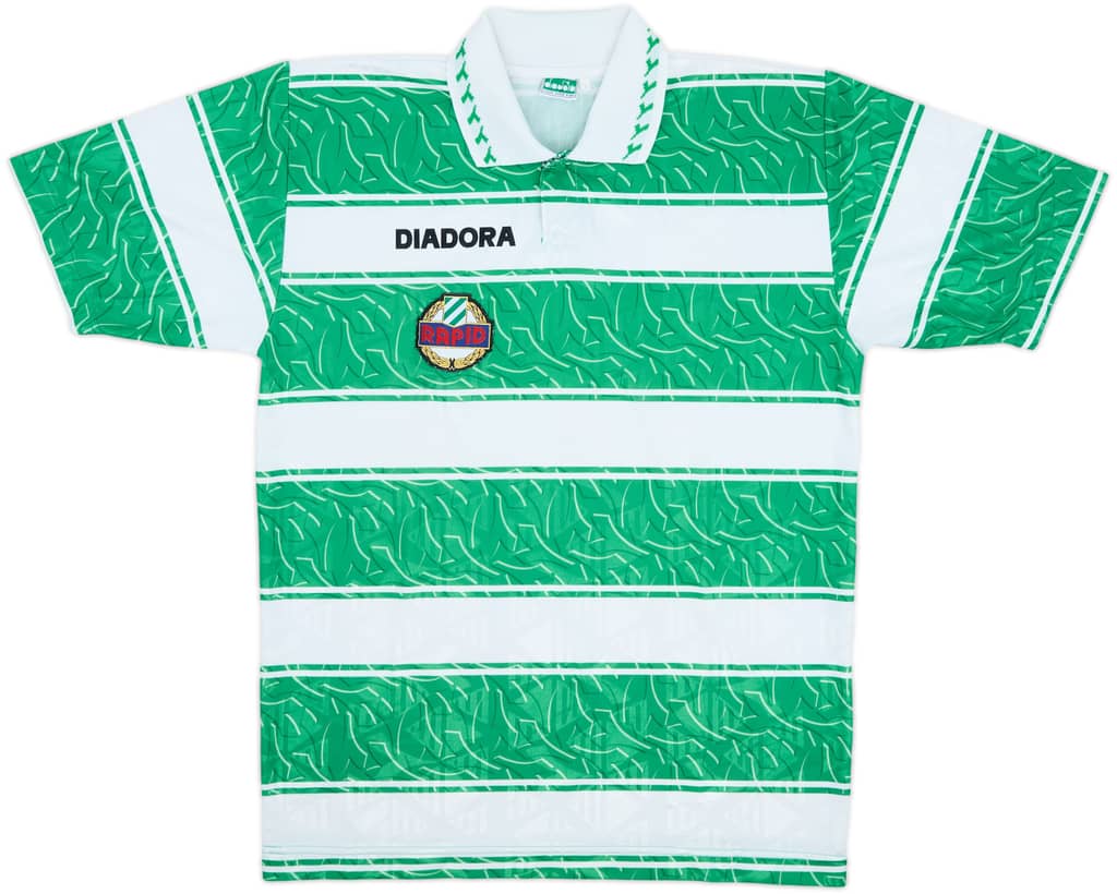 1995-96 Rapid Vienna Home Shirt - 9/10 - (L)