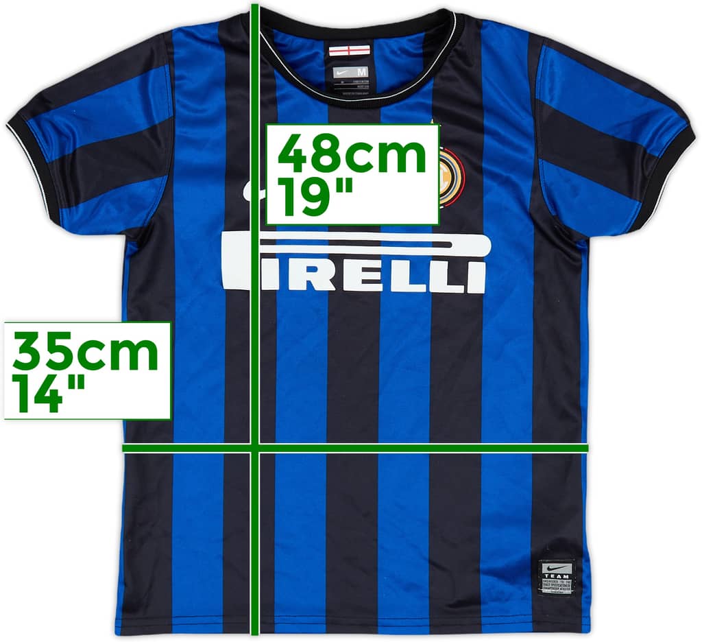 2009-10 Inter Milan Home Shirt - 9/10 - (5-6 Years)