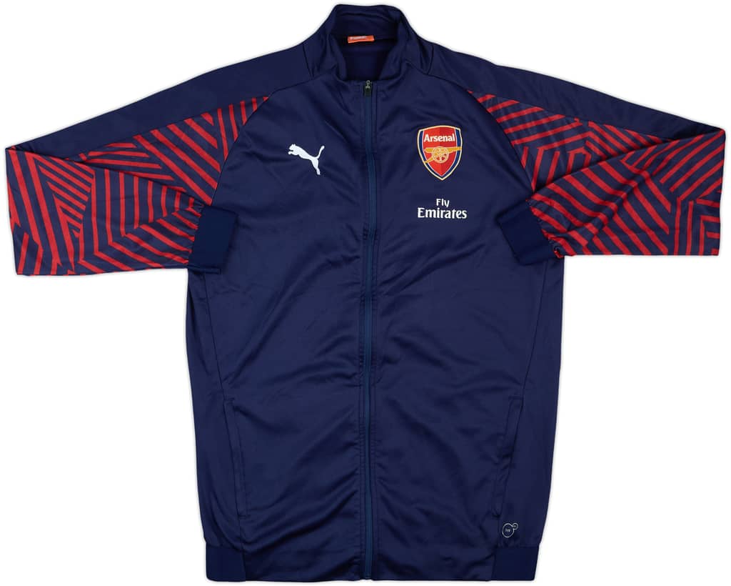 2017-18 Arsenal Puma Track Jacket - 8/10 - (M)