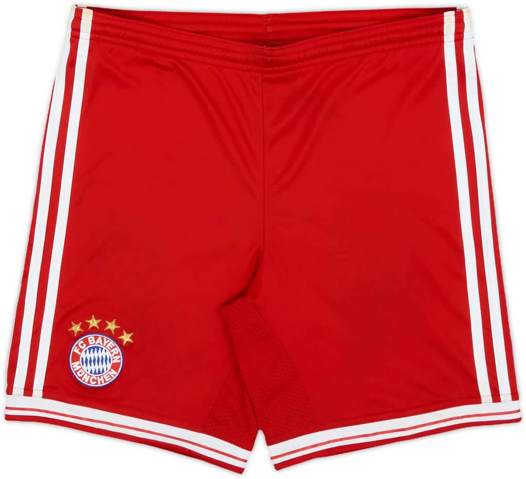 2013-14 Bayern Munich Home Shorts - 9/10 - (M.Boys)