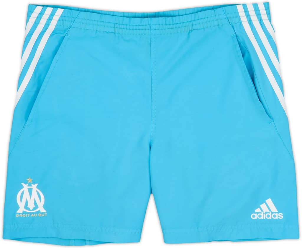 2005-06 Olympique Marseille adidas Training Shorts - 5/10 - (L.Boys)