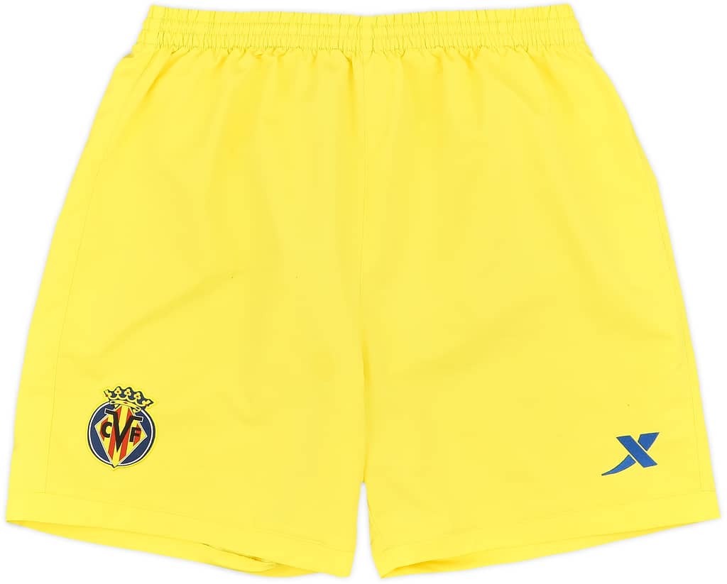 2013-14 Villarreal Home Shorts - 5/10 - (XL)